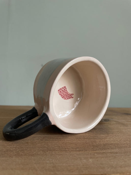 Tasse sirene en céramique