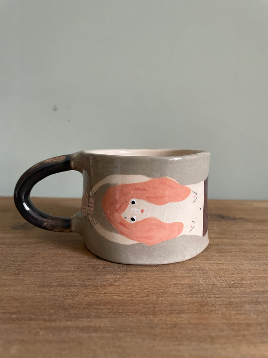 Tasse sirene en céramique