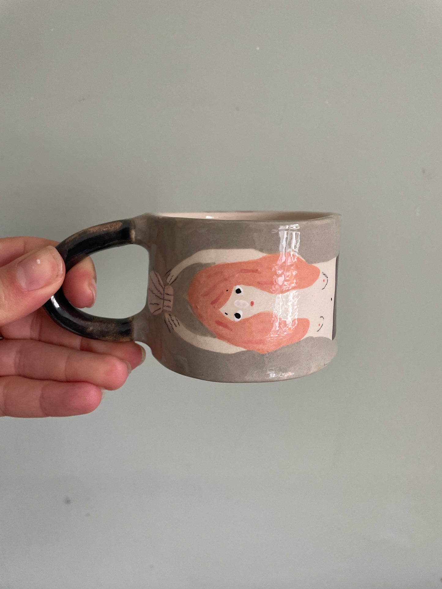 Tasse sirene en céramique
