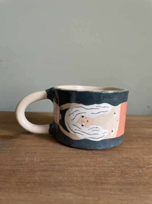 Tasse sirene en céramique